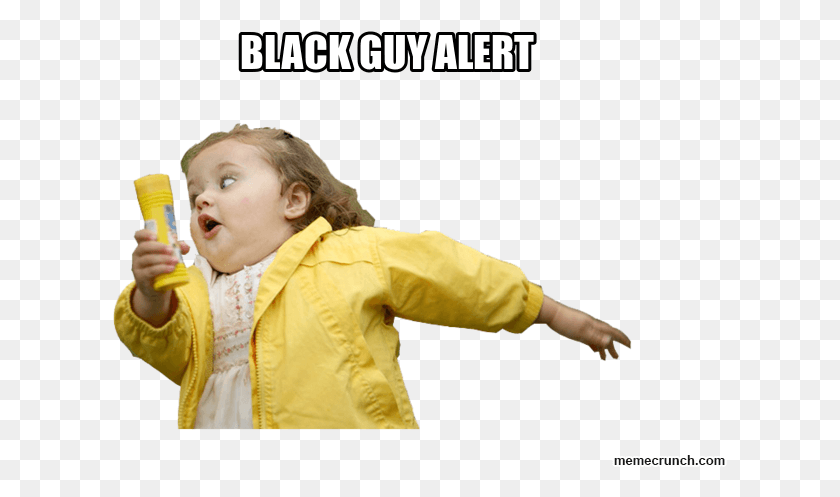 615x437 Black Guy Alert Chubby Bubbles Girl, Clothing, Apparel, Coat HD PNG Download