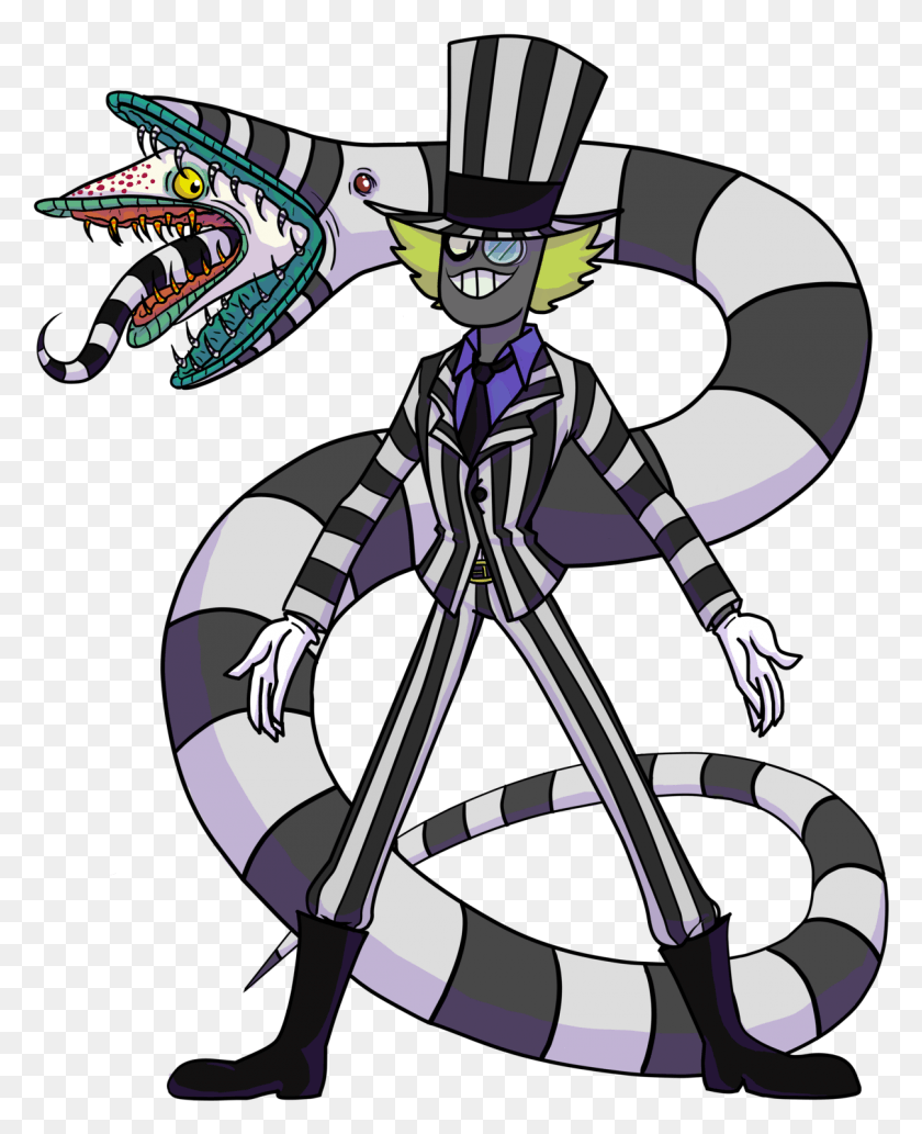 1209x1509 Black Hat Desguised As Beetlejuice For Haloween Cartoon, Person, Human, Photography HD PNG Download