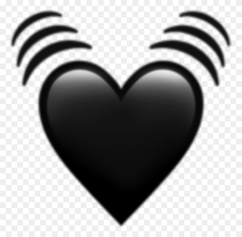 1533x1494 Black Heart Emoji Transparent Black Heart Emoji Heart, Mouse, Hardware, Computer HD PNG Download