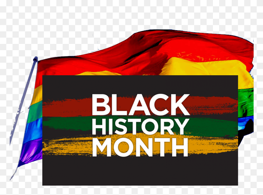 801x578 Black History Month And The African American Lgbt Community Black, Flag, Symbol, Advertisement HD PNG Download
