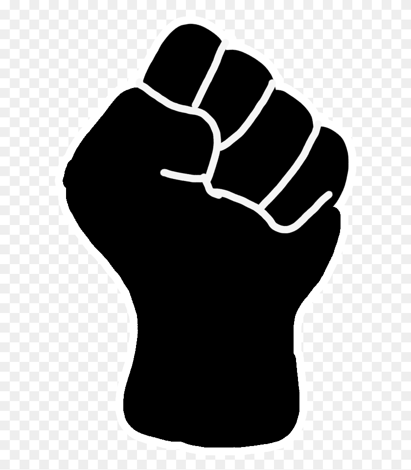 618x901 Black History Month Black Panther Fist Logo, Hand, Soccer Ball, Ball HD PNG Download