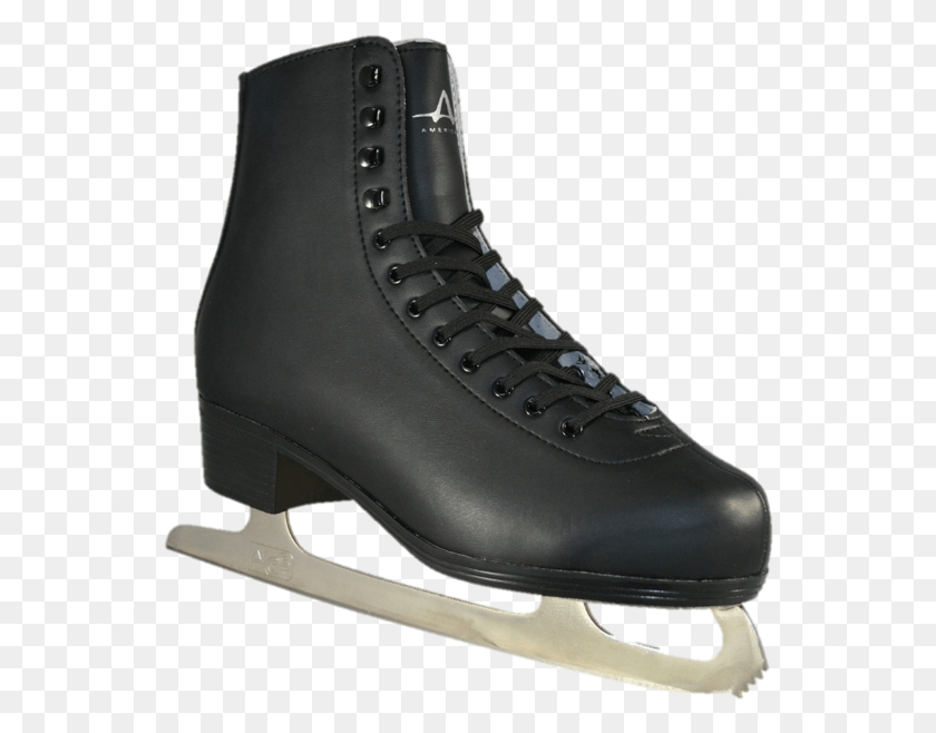 548x598 Black Ice Skates, Shoe, Footwear, Clothing HD PNG Download