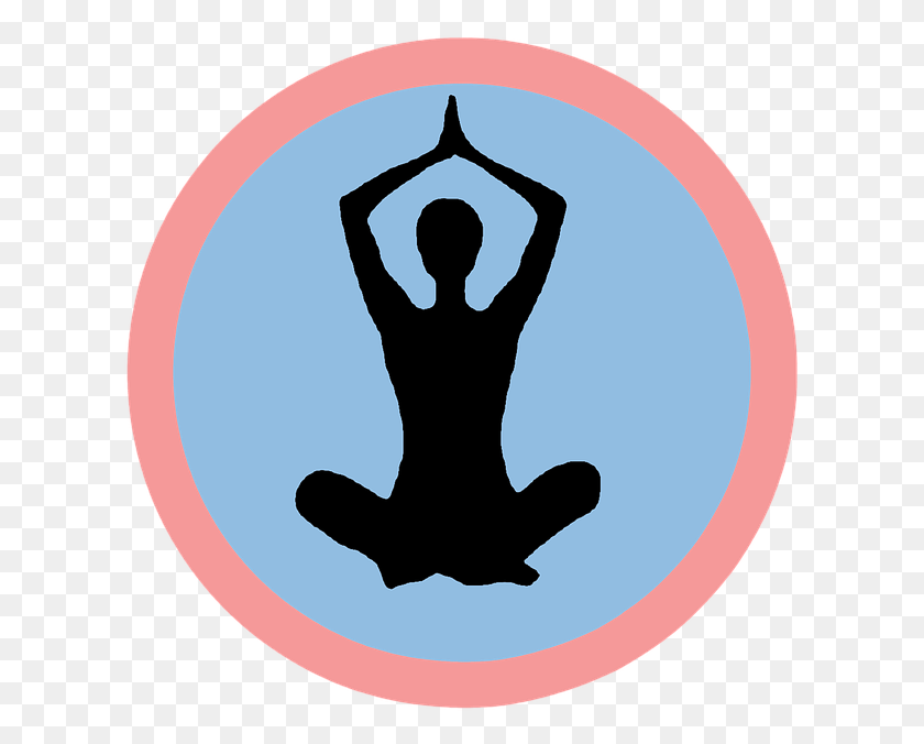 615x616 Black Icon Sport Free Image On Pixabay Let That Shit Go Yoga, Person, Human, Sports HD PNG Download