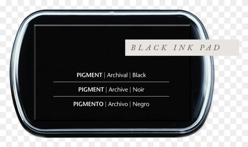 907x510 Black Ink Pad Metal, Text, Electronics, Indoors HD PNG Download