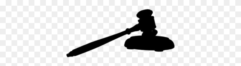 379x170 Black Judge Hammer Law Transparent Background Silhouette, Person, Human, People HD PNG Download