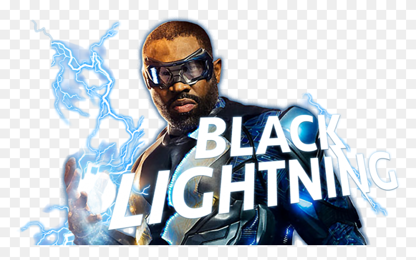 933x558 Descargar Png / Black Lightning Image Poster, Gafas De Sol, Accesorios, Accesorio Hd Png