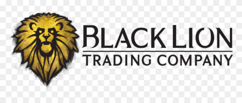 894x344 Black Lion Trading Company Logo, Text, Alphabet, Poster HD PNG Download
