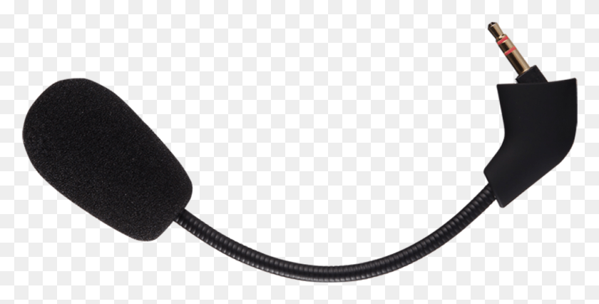 988x464 Black Mic Nobackground Headset Microphone, Adapter, Hose, Whip HD PNG Download