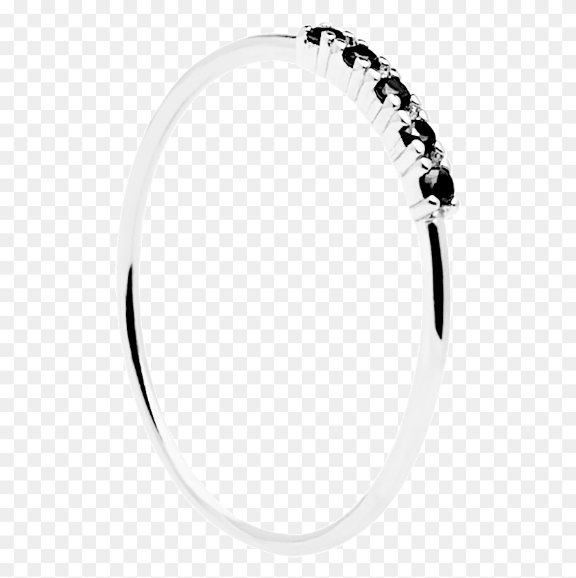 505x782 Black Misty Silver Ring Circle, Oval, Accessories, Accessory HD PNG Download