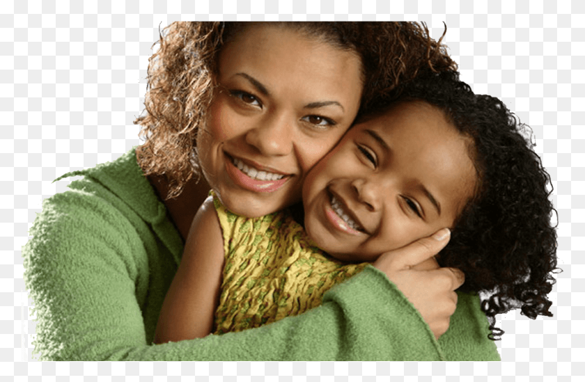 1260x791 Black Mom Pluspng Mom And Daughter Hugging, Smile, Face, Person HD PNG Download