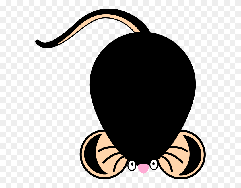 594x597 Black Mouse Clipart, Invertebrate, Animal, Wasp HD PNG Download
