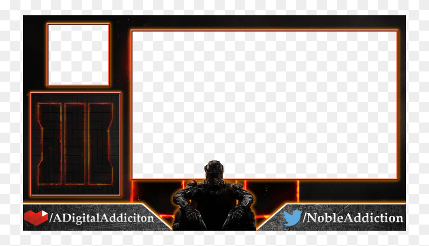 750x422 Black Ops 3 Overlays Sick Games Places Plays Black Ops 3 Overlay, Person, Human, Monitor HD PNG Download