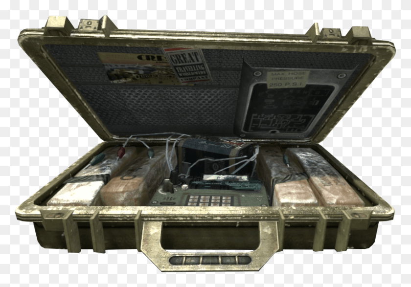 849x574 Black Ops 3 Search And Destroy Handgun, Briefcase, Bag, Car Trunk HD PNG Download