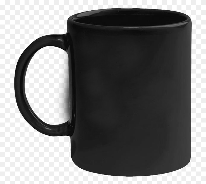 727x691 Black Or White Medium Size Mug Black Custom Mug, Coffee Cup, Cup, Sunglasses Descargar Hd Png