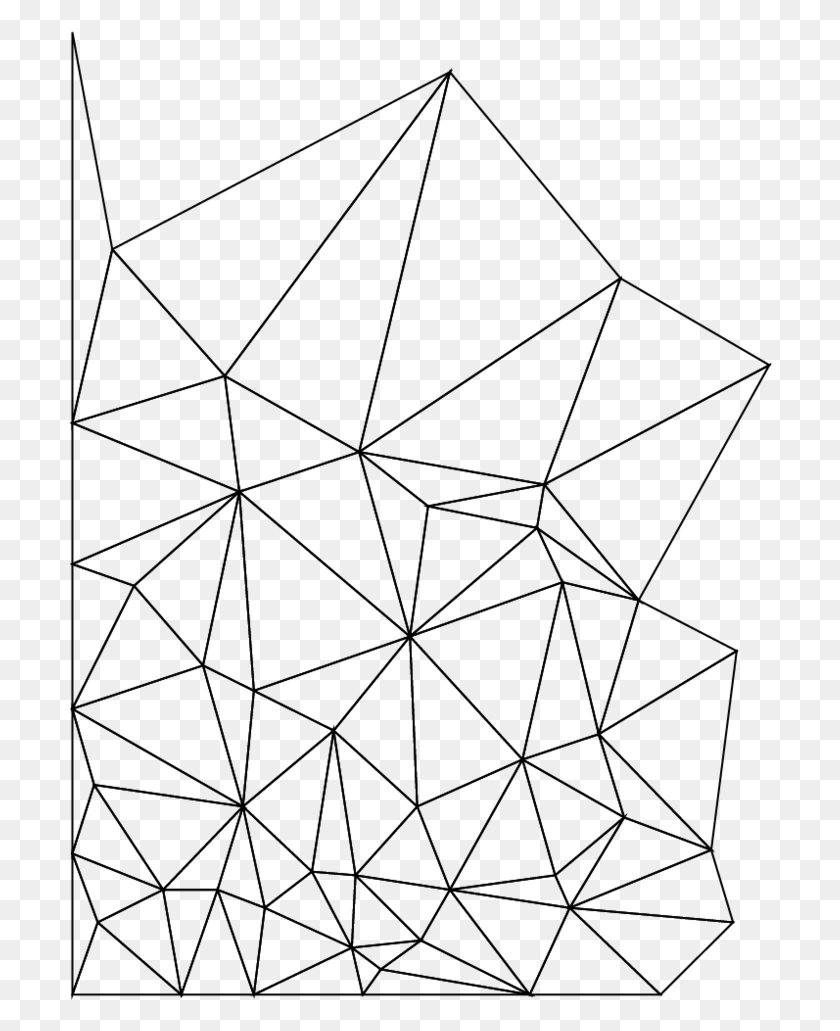706x971 Черные Контуры 14 Треугольников, Серый, Мир Варкрафта Png Скачать