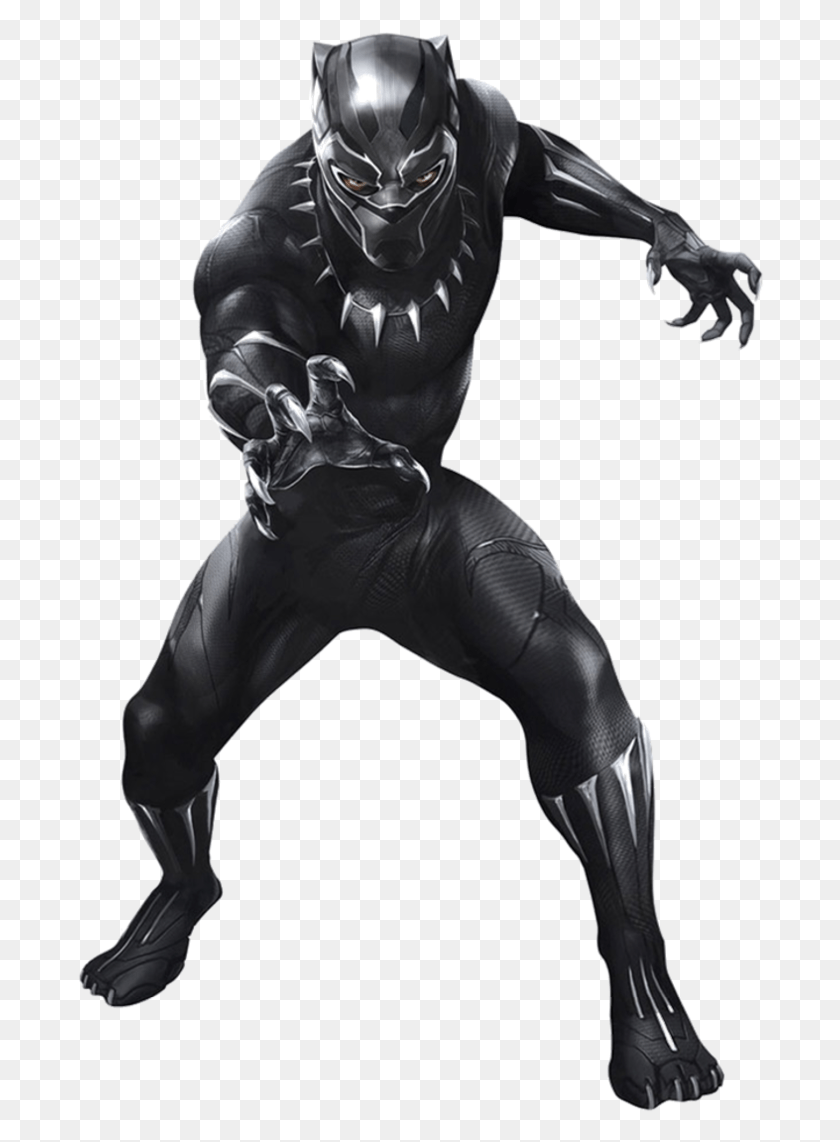688x1082 Black Panther Black Panther Cut Out, Person, Human, Animal HD PNG Download