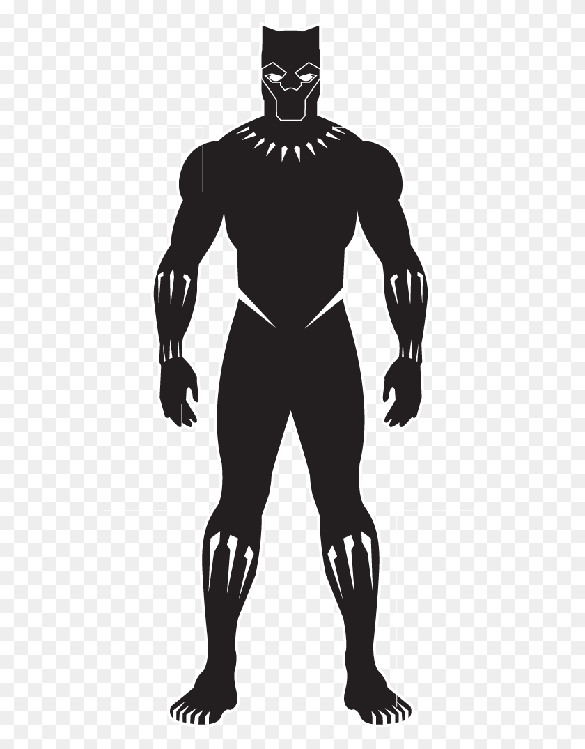 542x1015 Black Panther Clipart All New All Different X Men Gambit Redesign, Person, Human, Hand HD PNG Download