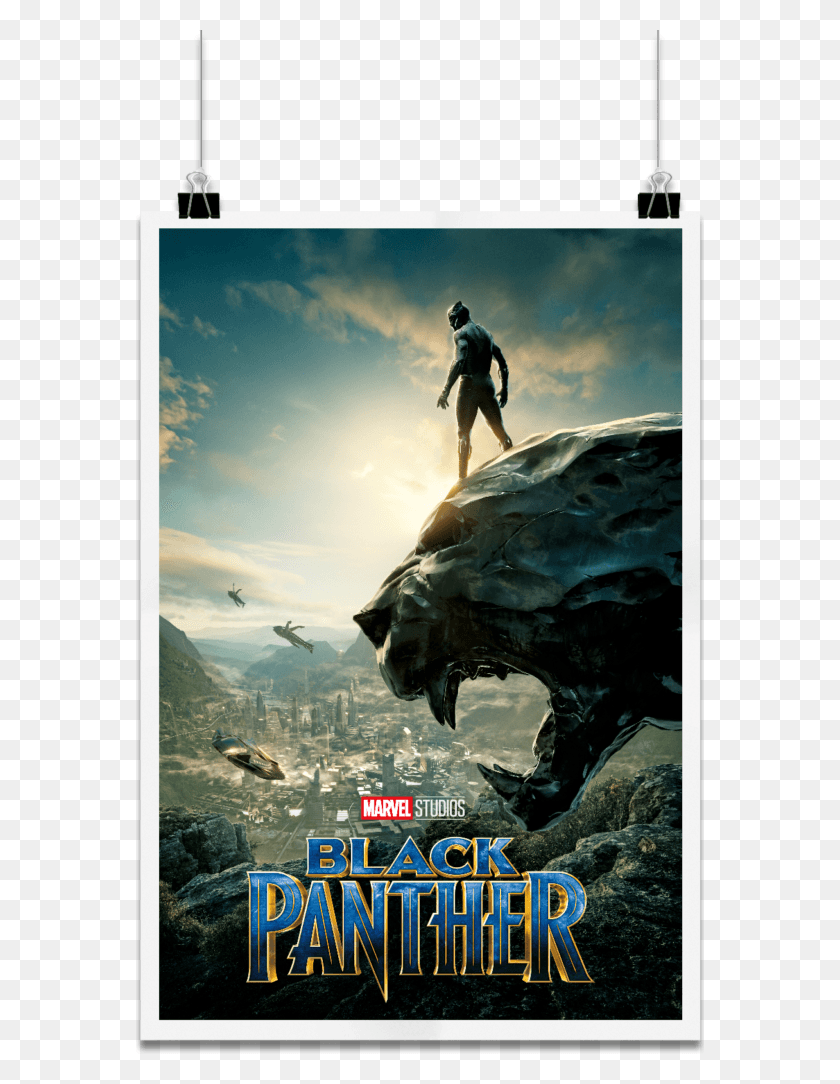 568x1024 Black Panther Is A 2018 Actionadventure Film Directed Upcoming Movies Holly 2018, Person, Human, Poster HD PNG Download