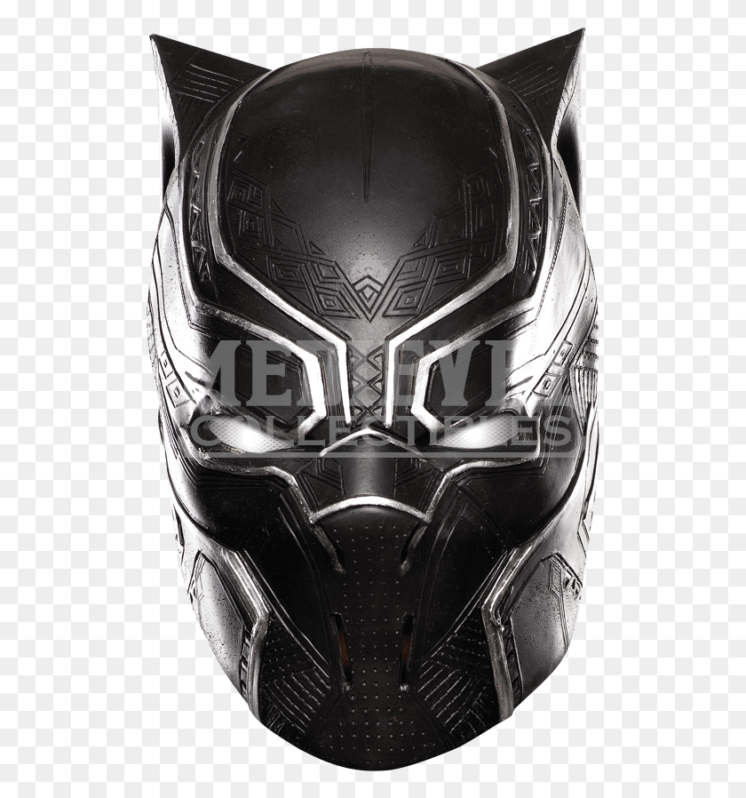 512x838 Black Panther Mask Civil War Black Panther Mask, Train, Vehicle, Transportation HD PNG Download