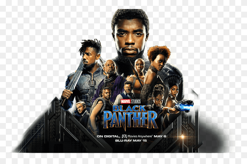 1020x655 Descargar Black Panther Movie Album Cover, Poster, Publicidad, Persona Hd Png