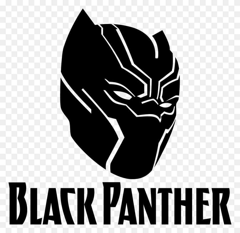 1440x1401 Black Panther Panther Logo Black Panther Party Vinyl Blank Variant Covers Black Panther, Hand, Stencil, Fist HD PNG Download