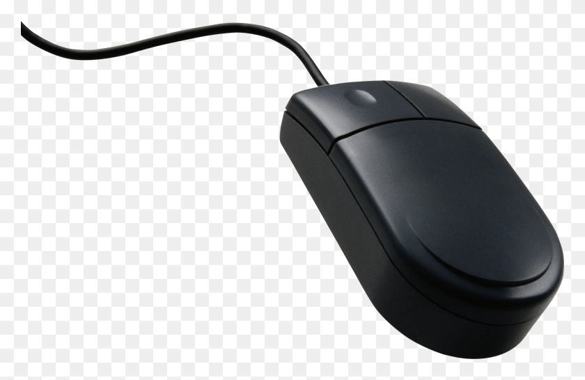 2683x1670 Black Pc Mouse Image Pc Mouse, Hardware, Computer, Electronics HD PNG Download