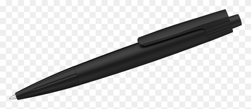 1119x438 Black Pen Sennheiser Ew 500 Microfone, Light, Fountain Pen HD PNG Download