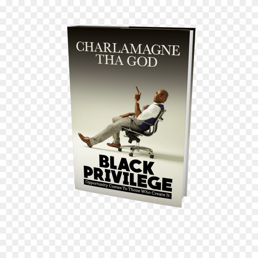 960x960 Black Privilege 3d Cover Cthagod Book, Person, Human, Advertisement HD PNG Download