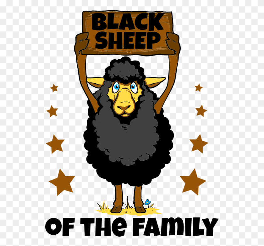 555x724 Черная Овца Семьи Черная Овца Семьи Логотип, Плакат, Реклама, Символ Hd Png Скачать