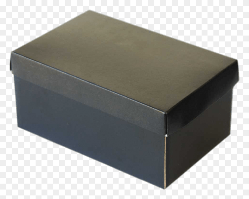 969x761 Black Shoe Box Plain Shoe Black Box, Cardboard, Carton, Package Delivery HD PNG Download