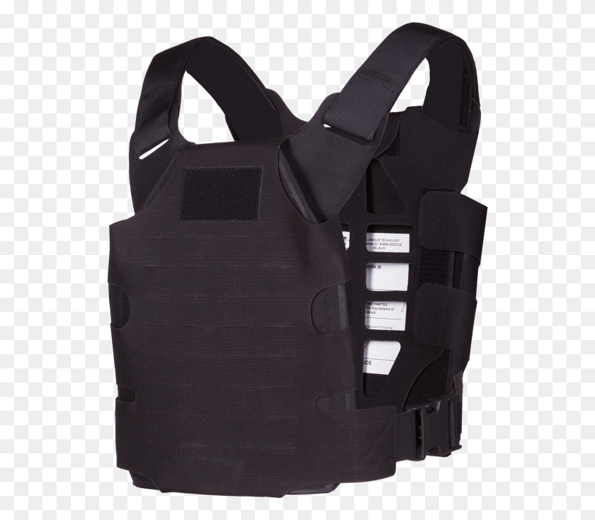 539x674 Black Shoulder Bag, Clothing, Apparel, Lifejacket HD PNG Download