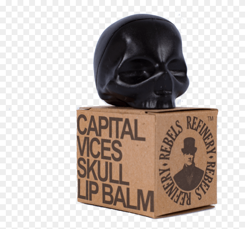 843x784 Black Skull Peppermint Lip Balm Skull, Box, Crate, Helmet HD PNG Download