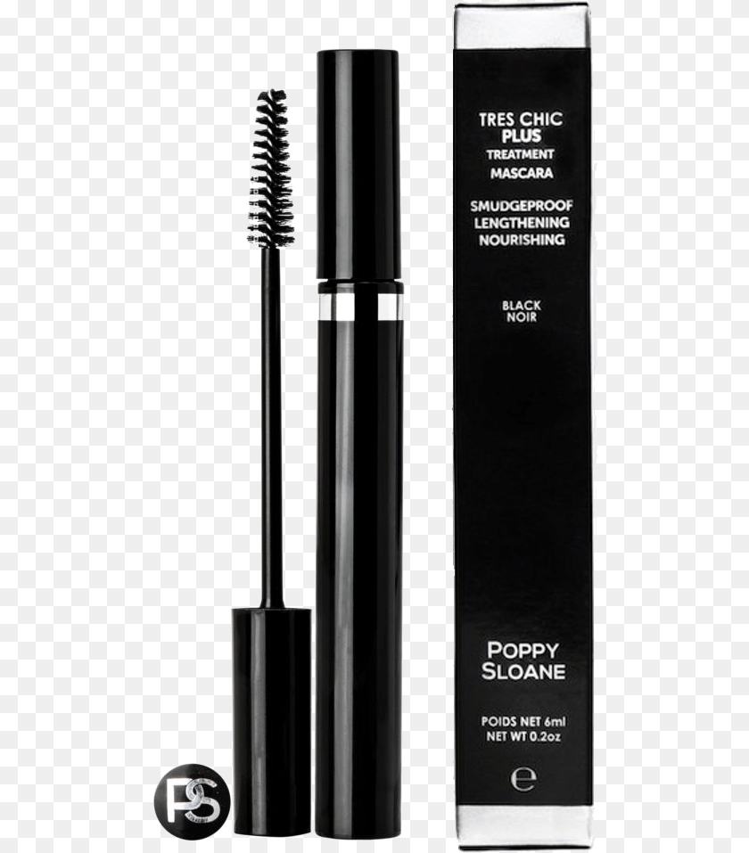 499x957 Black Smudge Mascara, Cosmetics, Smoke Pipe PNG