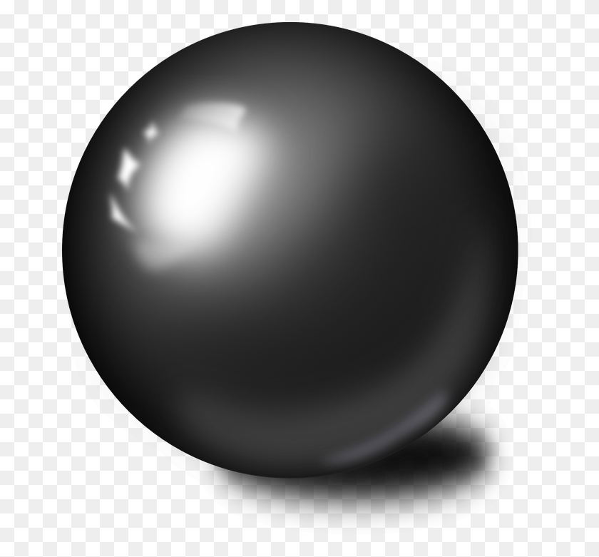 674x721 Black Sphere Sphere, Moon, Outer Space, Night HD PNG Download