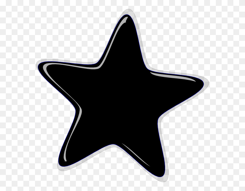 594x595 Black Star Clip Art Black Star Clipart Black Star Clip Clip Art Black Star, Axe, Tool, Symbol HD PNG Download