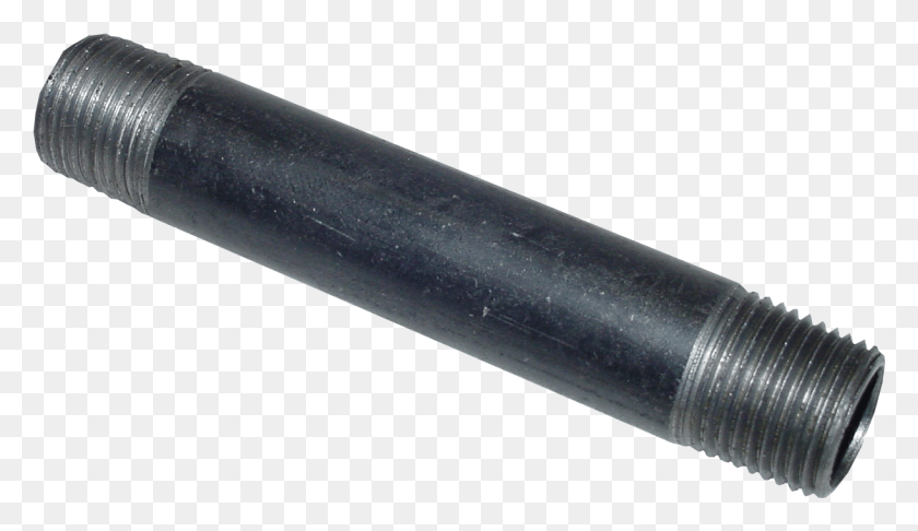 1221x668 Black Steel Welded Nipple, Baton, Stick, Machine HD PNG Download