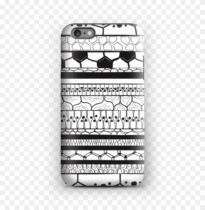 498x800 Черный Полосатый Чехол Для Iphone 6S Плюс Жесткий Каракули, Архитектура, Здание, Столб Hd Png Скачать
