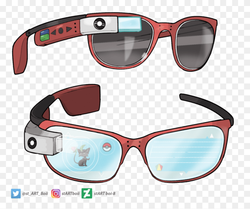 956x786 Black Sunglasses Pokemon Pokedex Glasses, Accessories, Accessory, Goggles HD PNG Download