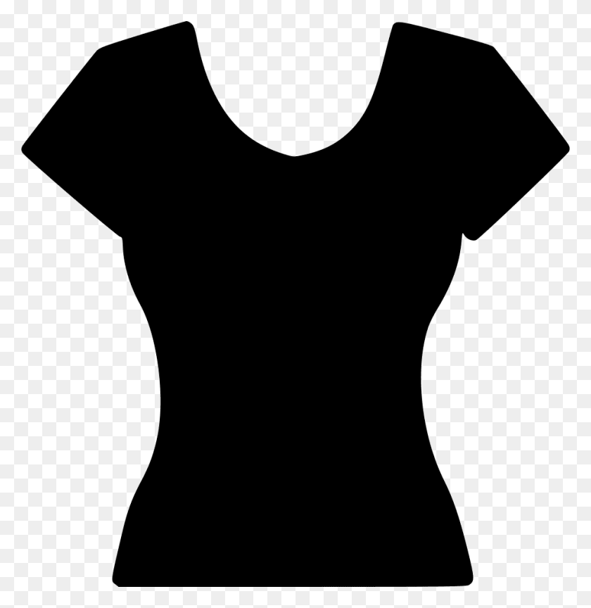950x980 Black T Shirt Transparent Women T Shirt, T-Shirt, Clothing, Apparel Descargar Hd Png