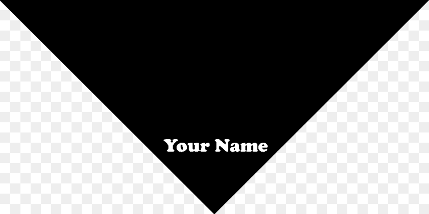 Black Triangle Transparent PNG