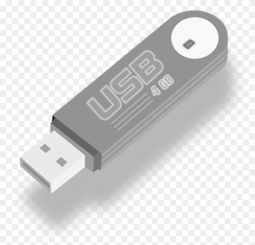 994x955 Black Usb Flash Drive Usb Flash Drive, Adapter, Plug HD PNG Download