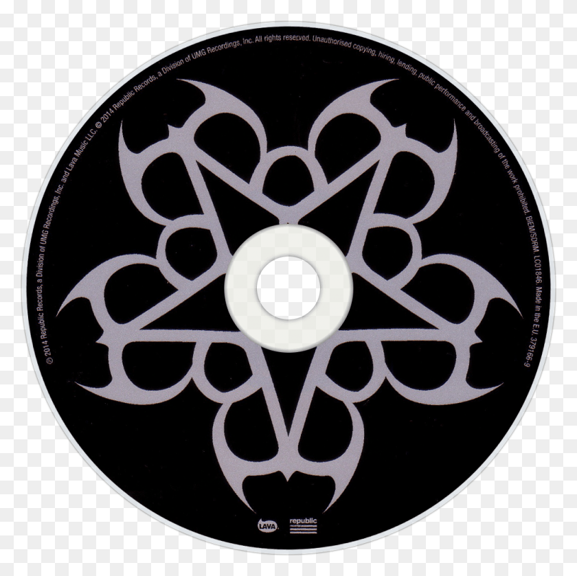 1000x1000 Black Veil Brides Black Veil Brides Cd Disc Image Black Veil Brides Logo, Symbol, Machine, Trademark HD PNG Download