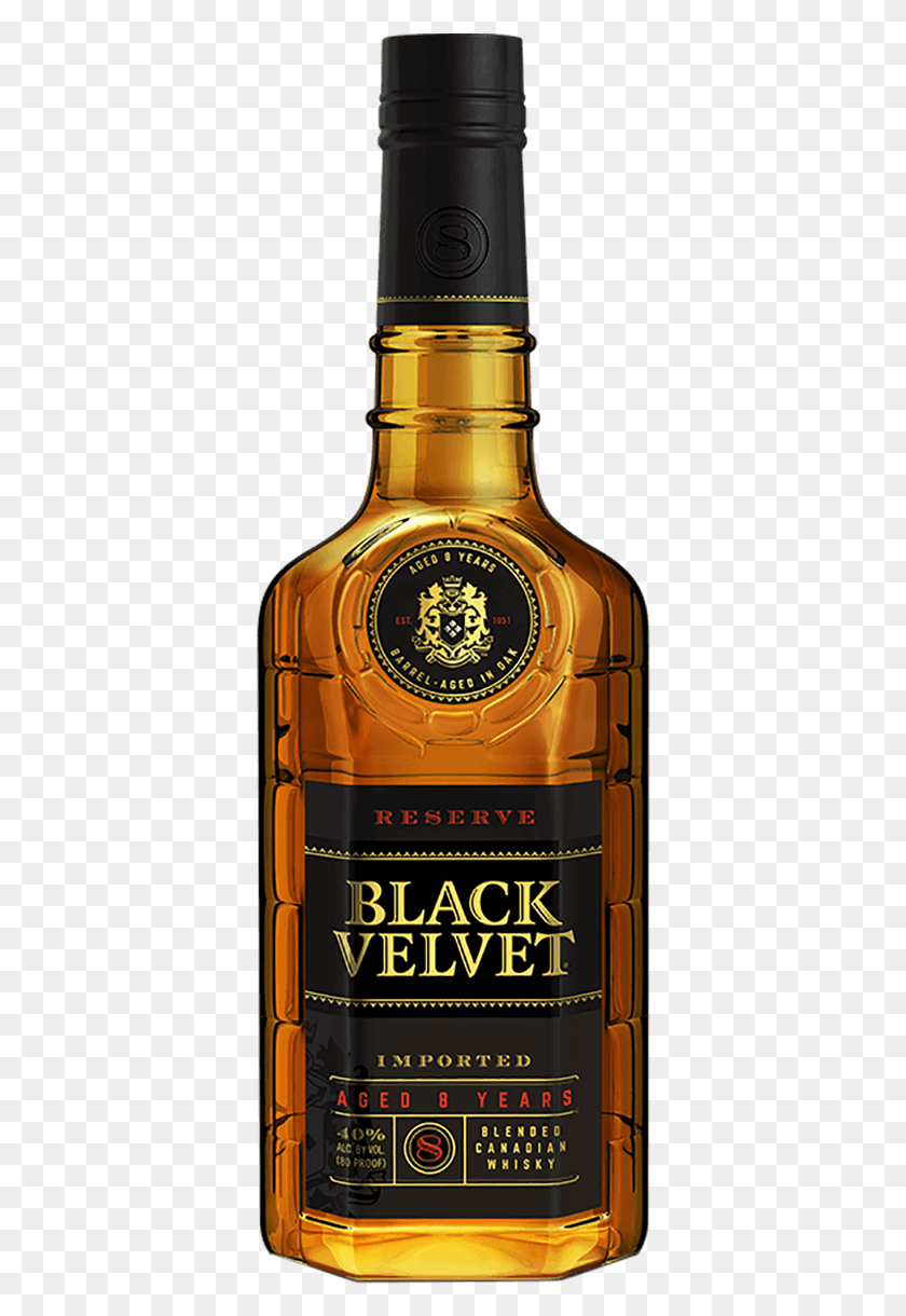 366x1160 Black Velvet Canadian Whisky Black Velvet Whiskey, Liquor, Alcohol, Beverage HD PNG Download