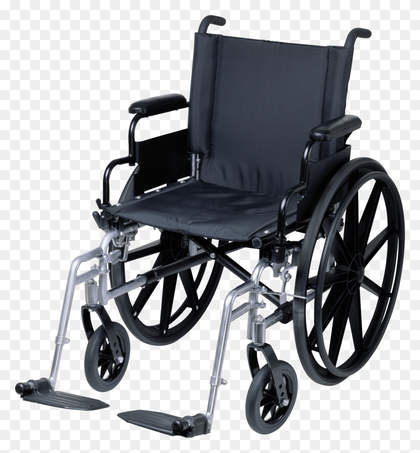 2501x2714 Black Wheelchair, Chair, Furniture, Lawn Mower HD PNG Download