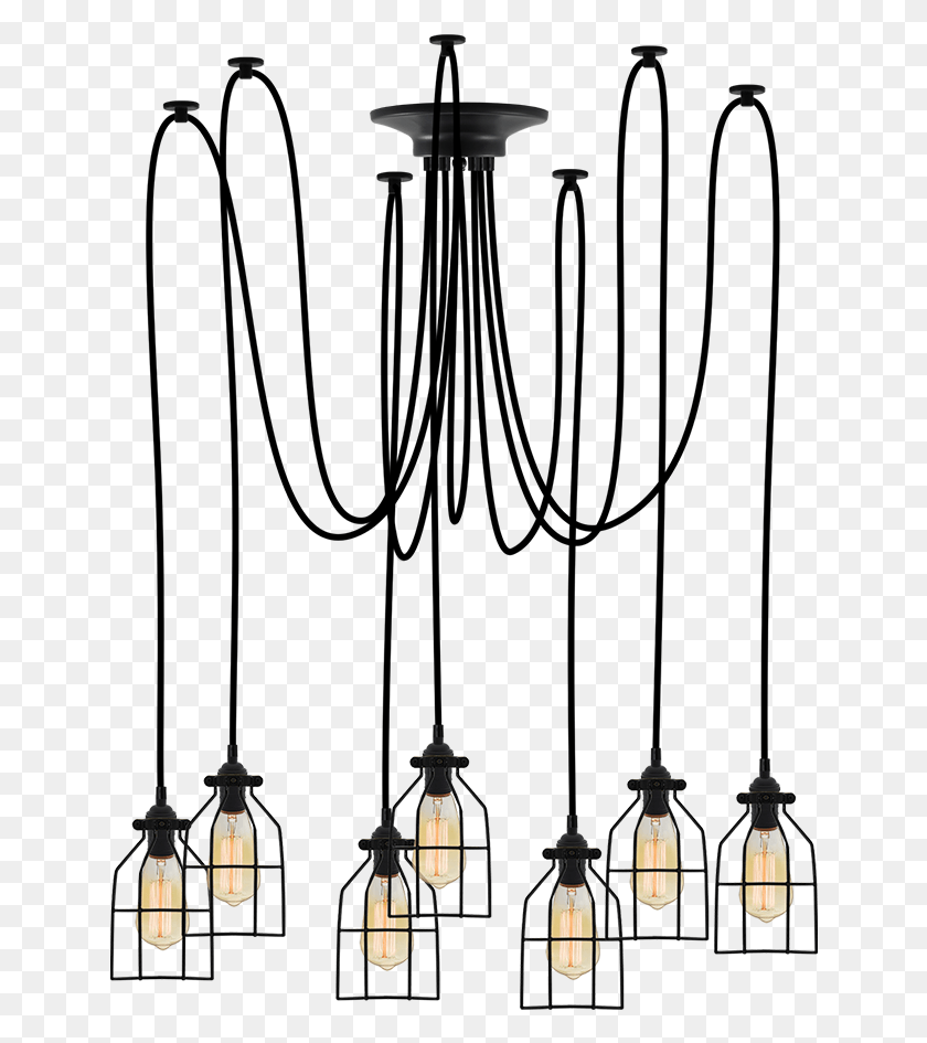 642x885 Black With Black Round Cages Chandelier, Architecture, Building, Spire HD PNG Download