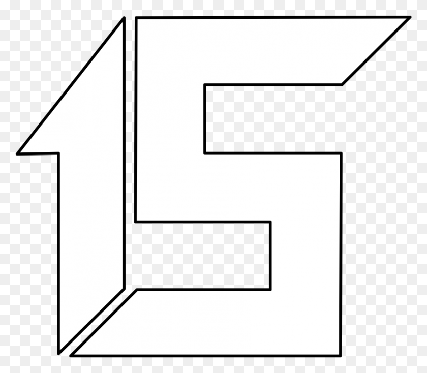 863x746 Black With White Border, Number, Symbol, Text HD PNG Download