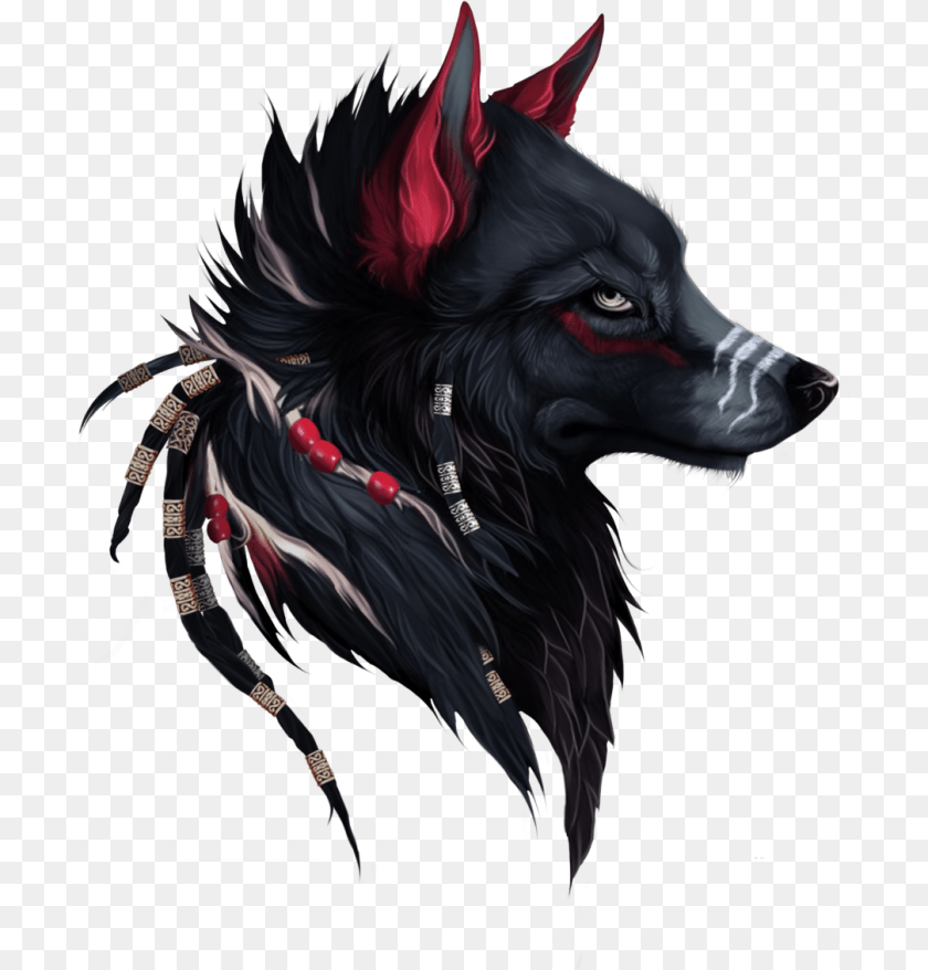 1084x1133 Black Wolf Black And Red Wolf, Animal, Mammal, Horse Transparent PNG