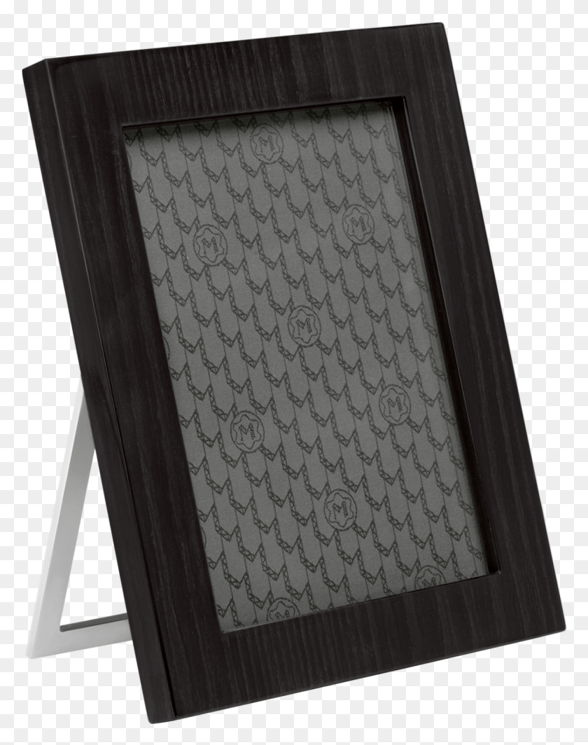 1166x1501 Black Wood Frame Picture Frames, Furniture, Rug, Screen HD PNG Download