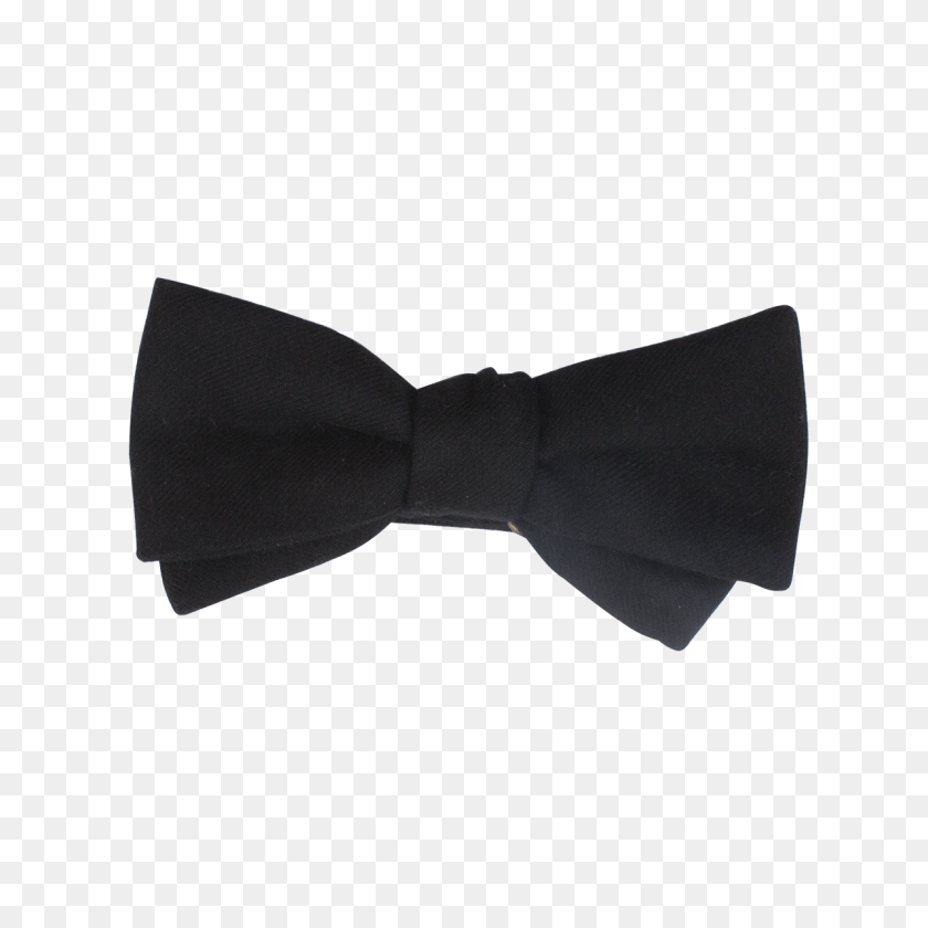 1280x1280 Black Wool Bow Tie, Accessories, Bow Tie, Formal Wear PNG