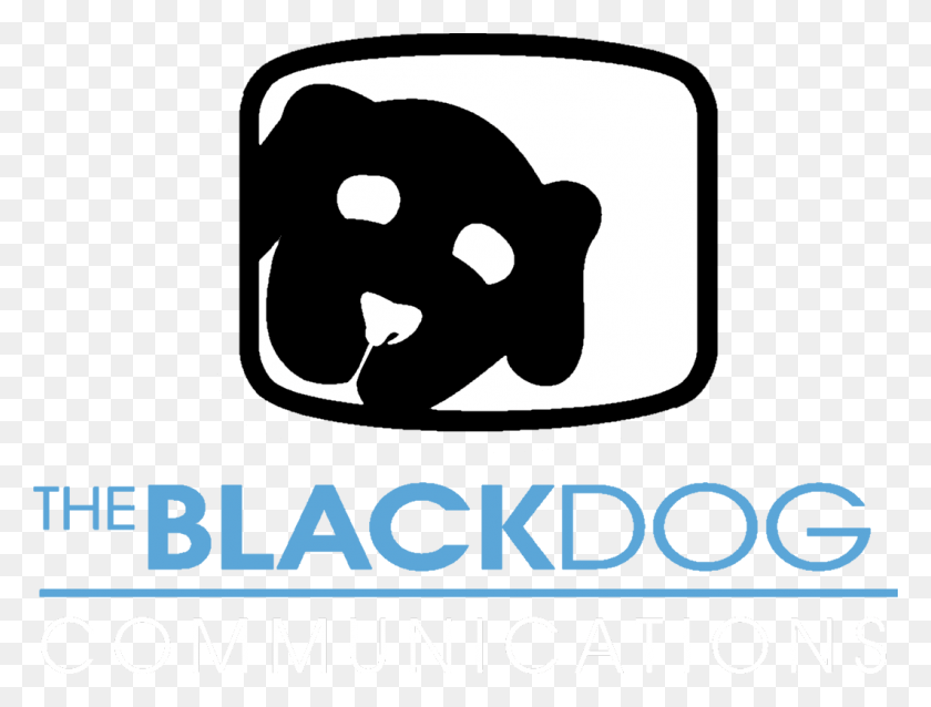 1063x789 Descargar Png Blackdog Communications Logo Todo Azul Con Barra Blackdog, Símbolo, Marca Registrada, Stencil Hd Png